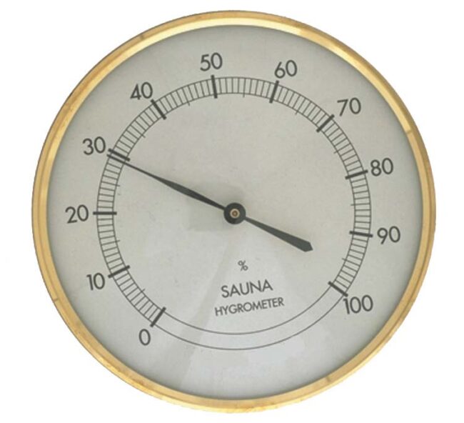 Bastu Hygrometer rund Bastu Hygrometer rund